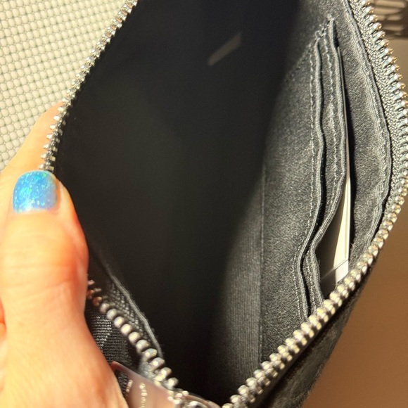 Coach Black Signature Jacquard Mini Shoulder Bag with Tan Hangtag NWT - Picture 11 of 15